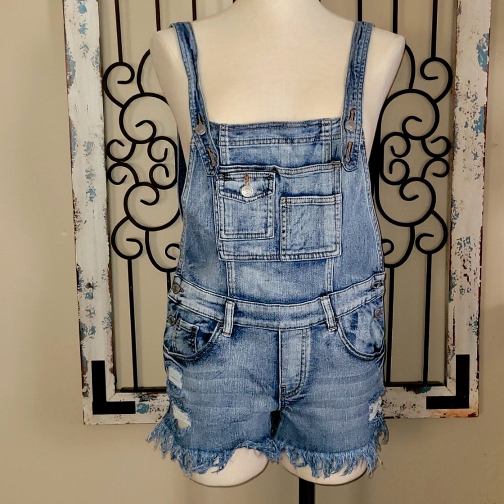 Almost famous overall shorts